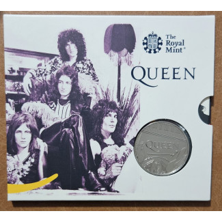 Euromince mince Veľká Británia 5 libier 2020 Queen (BU)