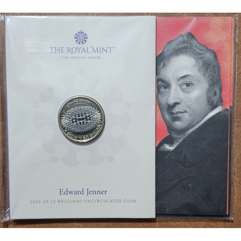 2 Pound United Kingdom 2023 - Edward Jenner (BU)