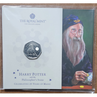 50 pence Egyesült Királyság 2023 - Albus Dumbledore (BU)