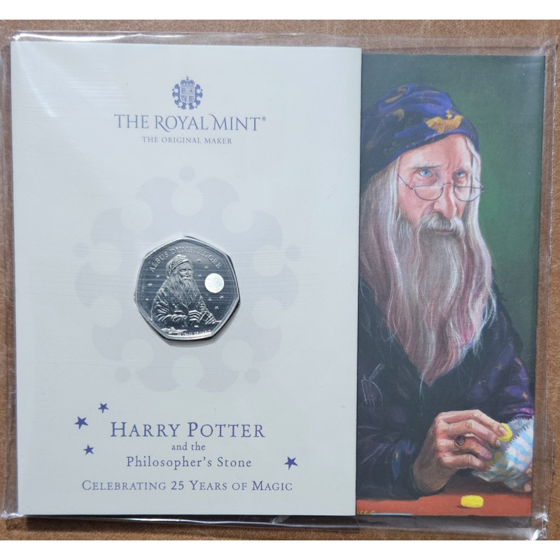 50 pence Veľká Británia 2023 - Albus Dumbledore (BU)
