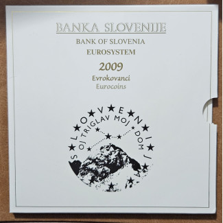 Euromince mince Slovinsko 2009 sada 10 euromincí (BU)