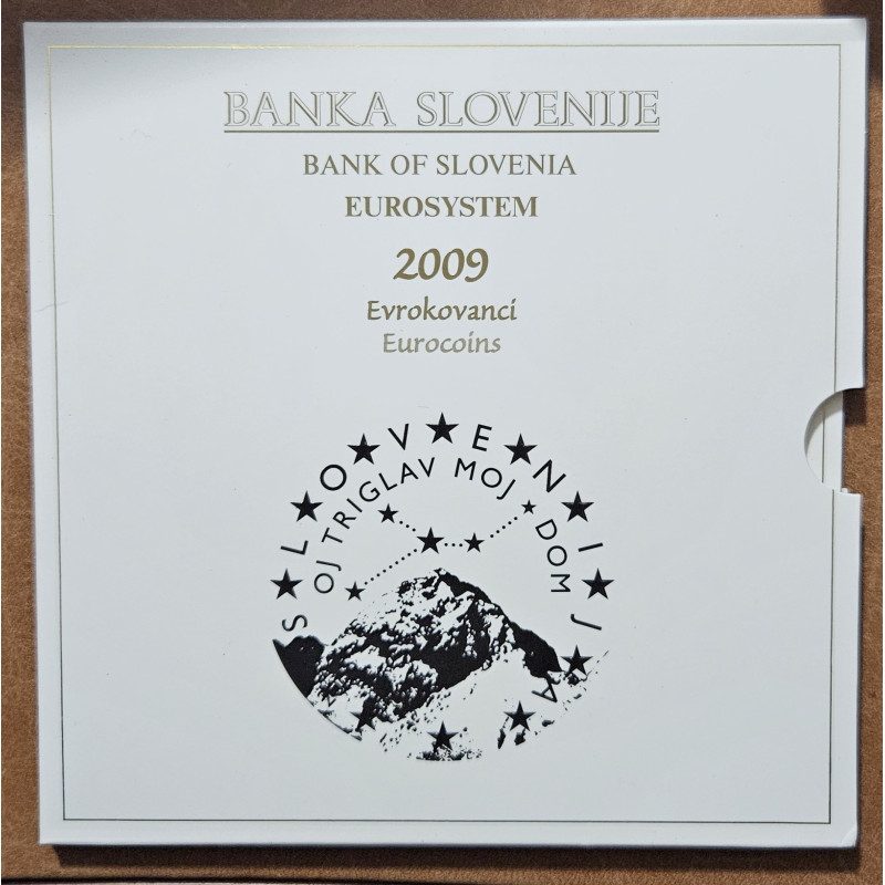 euroerme érme Szlovénia 2009 - 10 darabos forgalmi sor (BU)
