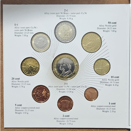 eurocoin eurocoins Slovenia 2009 set of 10 eurocoins (BU)