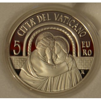 Euromince mince 5 Euro Vatikán 2015 Sinodo dei Vescovi (Proof)