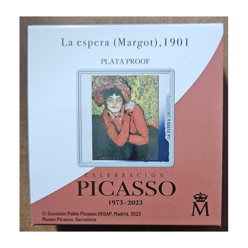 10 Euro Španielsko 2023 - Picasso: Margot (Proof)