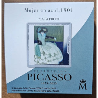 10 Euro Španielsko 2023 - Picasso: Žena v modrom (Proof)