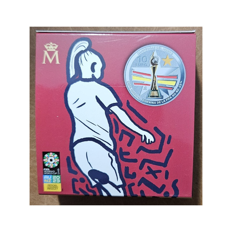 10 Euro Spain 2023 - FIFA Woman's world cup (Proof)