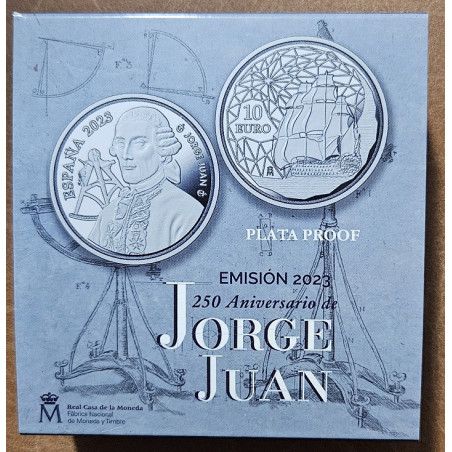 10 Euro Spain 2023 - Jorge Juan (Proof)