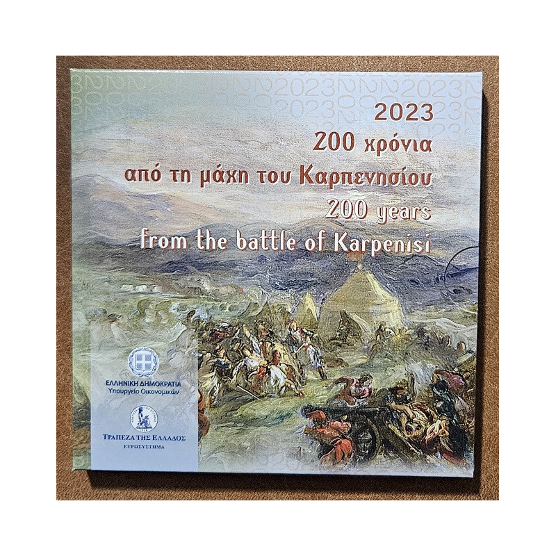 5 Euro Grécko 2023 - Bitka pri Karpenisi (BU)