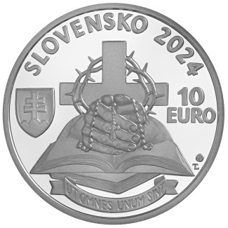 10 Euro Szlovákia 2024 - Ján Chryzostom Korec (Proof)