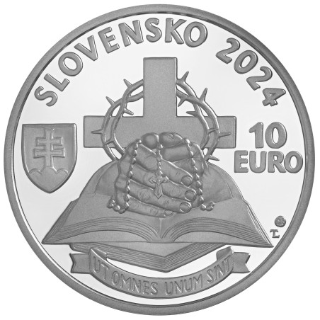 10 Euro Szlovákia 2024 - Ján Chryzostom Korec (BU)