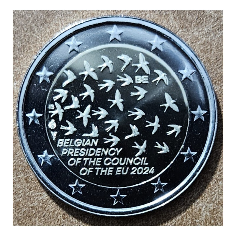 2 Euro Belgium 2024 - EU presidency (UNC)
