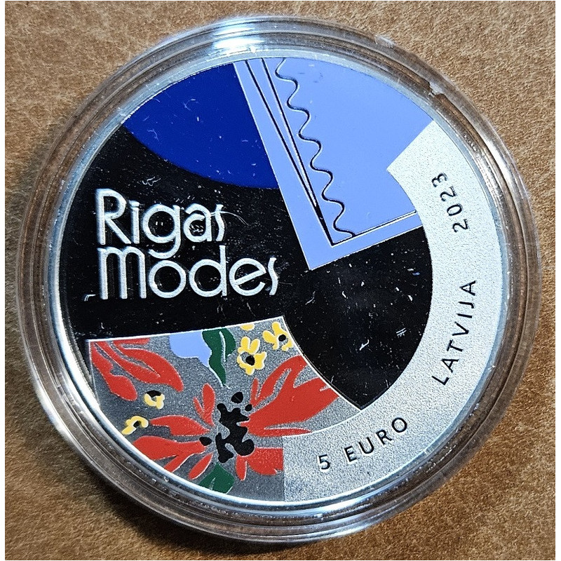 5 Euro Latvia 2023 - Riga fashion (Proof)