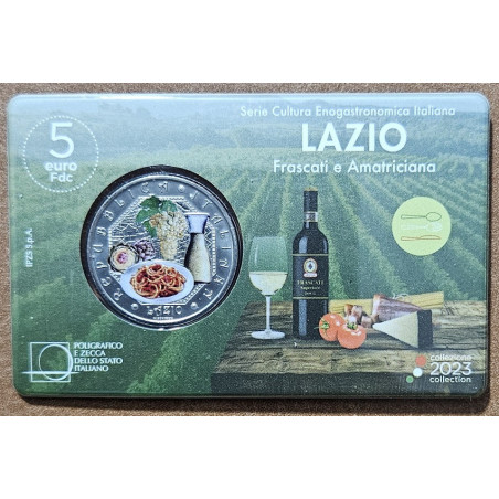 Euromince mince 5 Euro Taliansko 2023 - Lazio