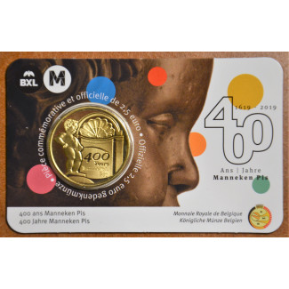 Euromince mince 2,5 Euro Belgicko 2019 Manneken Pis francúzsky text...