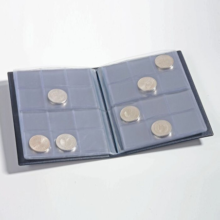 eurocoin eurocoins Pocket album Leuchtturm for 96 coins