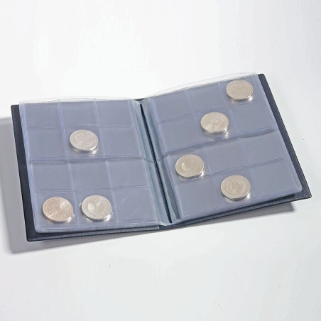 Euromince mince Vreckový album Leuchtturm na 96 mincí