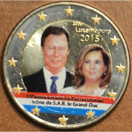 eurocoin eurocoins 2 Euro Luxembourg 2015 - 15. anniversary of Henr...
