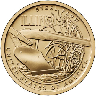 1 dollar USA 2024 Illinois "P" (UNC)