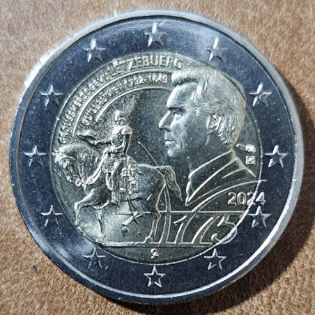 2 Euro Luxembursko 2024 - 175. výročie úmrtia veľkovojvodu Guillauma II. (UNC)