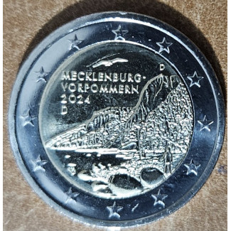 2 Euro Germany 2024 "D" - Mecklenburg-Vorpommern - Königsstuhl (UNC)