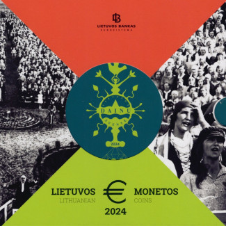 Litva 2024 sada 8 mincí (BU)