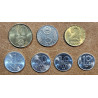 eurocoin eurocoins Hungary 7 coins 1988-1990 (UNC)