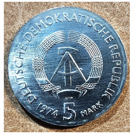 5 Mark DDR 1974 Philipp Reis (UNC)