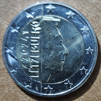 Euromince mince 2 Euro Luxembursko 2024 značka \\"Havran\\" (UNC)