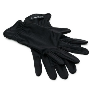 Coin gloves made of microfibre, size L, 1 pair, black