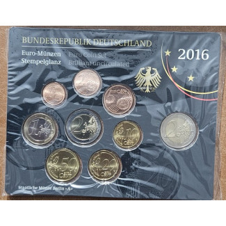 Euromince mince Nemecko 2016 \\"A\\" sada 9 euromincí (BU)