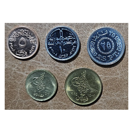 Egypt 5 coins (UNC)