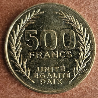 Dzsibuti 500 frank 2010 (UNC)