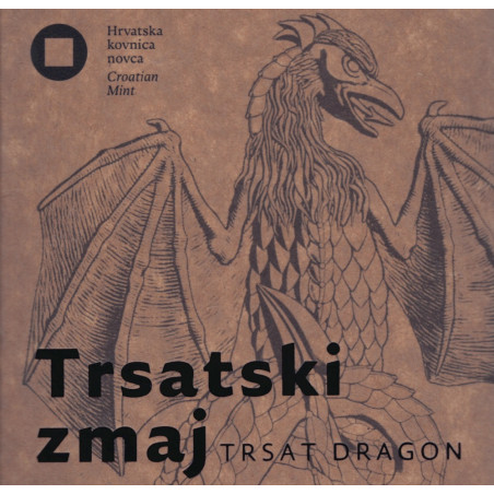 4 Euro Croatia 2024 - Trsat dragon (Proof)