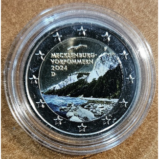 2 Euro Nemecko 2024 - Mecklenburg-Vorpommern - Königsstuhl (farebná UNC)