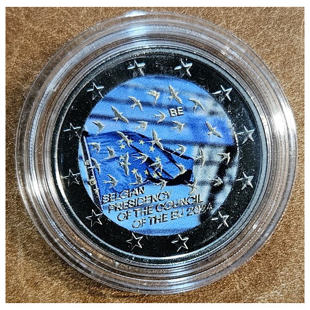 2 Euro Belgicko 2024 - Predsedníctvo EU II. (farebná UNC)