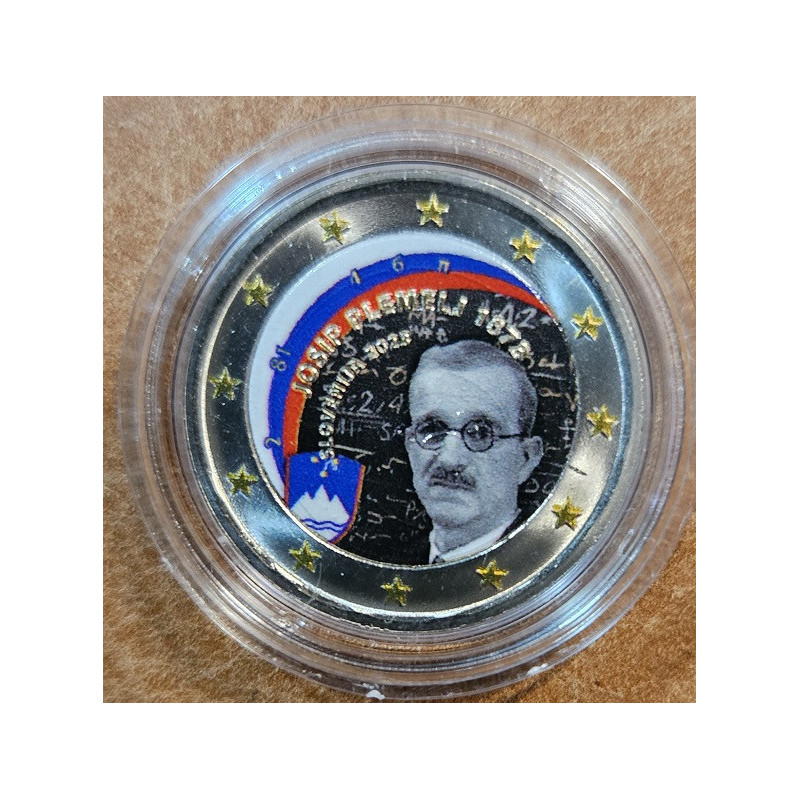 2 Euro Slovenia 2023 - Josip Plemelj VI. (colored UNC)