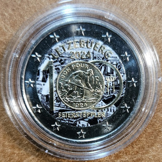 2 Euro Luxemburg 2024 - A frank érmék bevezetésének 100. évfordulója II. (színezett UNC)