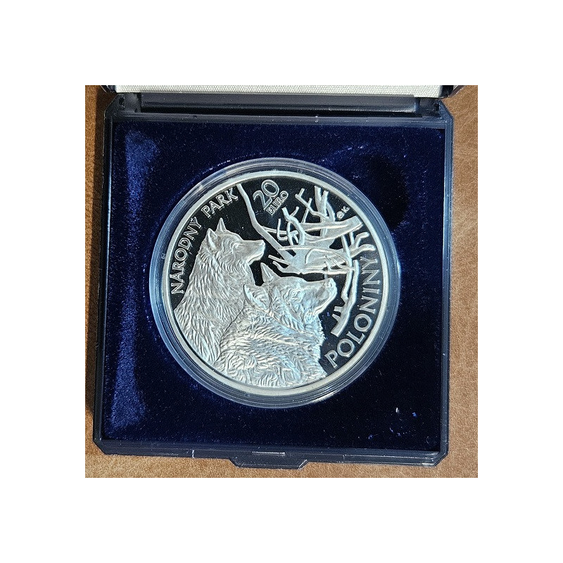 20 Euro Slovensko 2010 - Národný park Poloniny (Proof bez letáku)