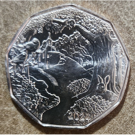 5 Euro Rakúsko 2024 - Na ceste (UNC)