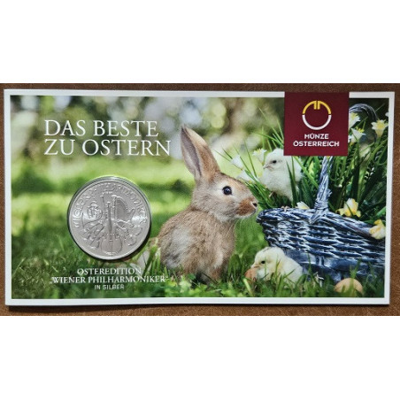 Austria 1,50 Euro 2024 Philharmonic 1oz Easter edition (BU)