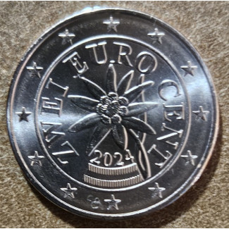 Euromince mince 2 cent Rakúsko 2024 (UNC)