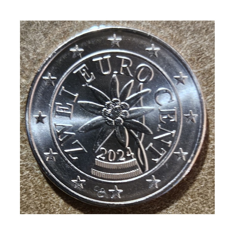 Euromince mince 2 cent Rakúsko 2024 (UNC)
