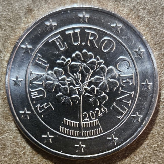 euroerme érme 5 cent Ausztria 2024 (UNC)