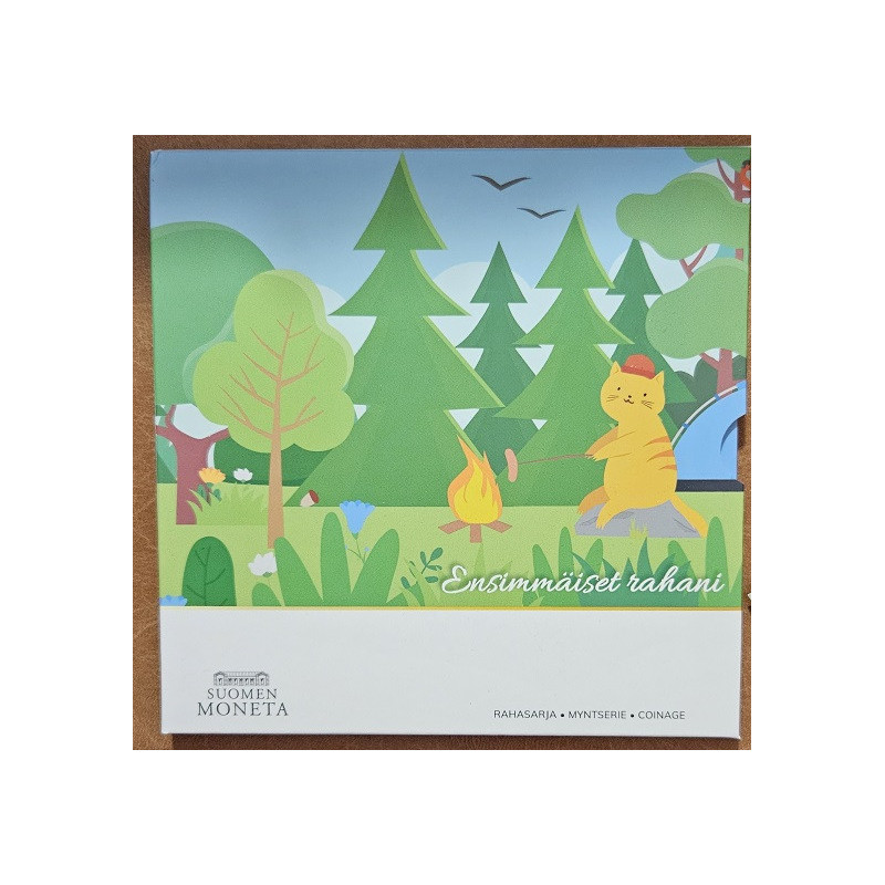 Finnország 2024 - 8 részes forgalmi sor - Az első érméim (BU)