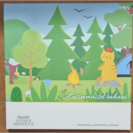 Finnország 2024 - 8 részes forgalmi sor - Az első érméim (BU)