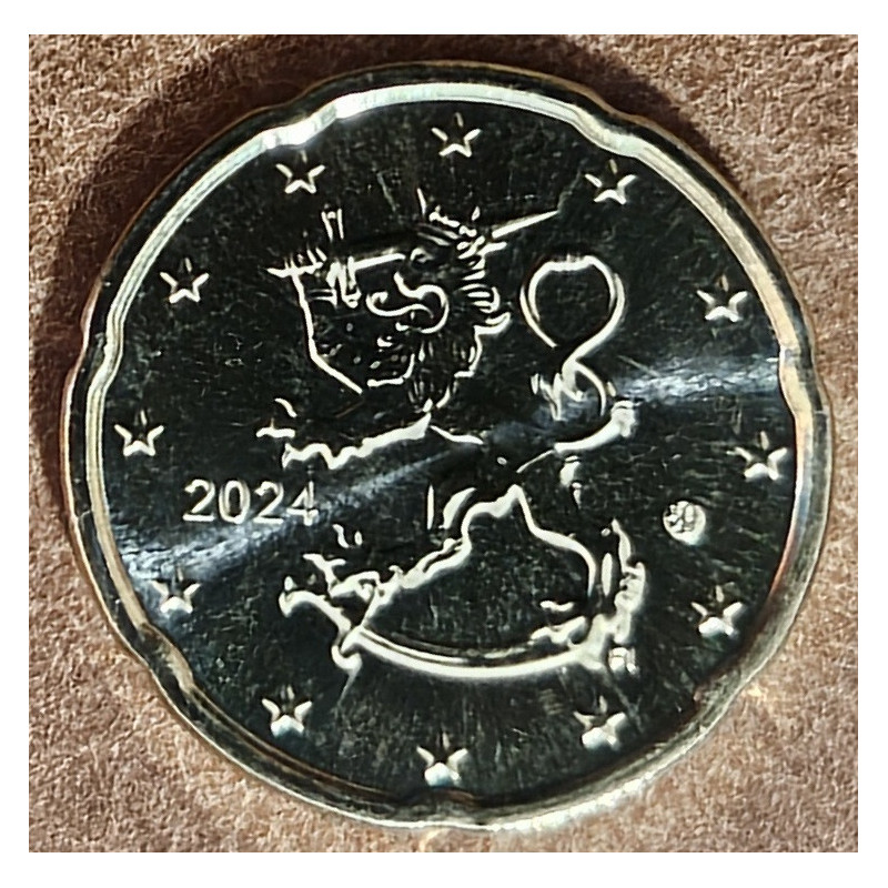 Euromince mince 20 cent Fínsko 2024 (UNC)