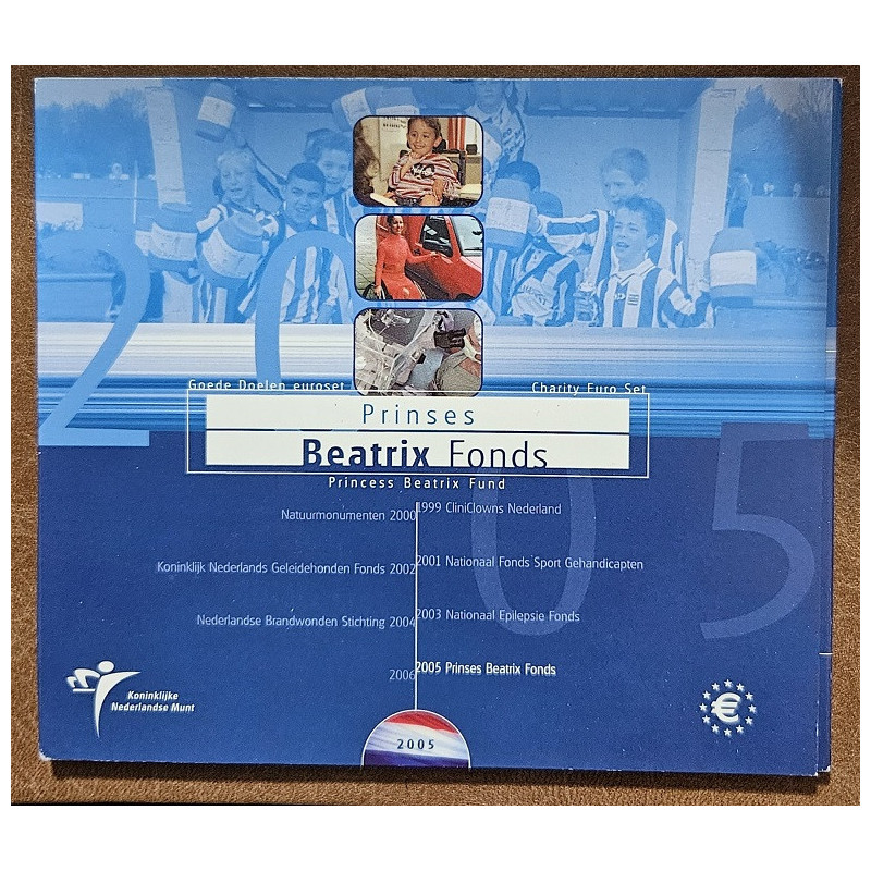 eurocoin eurocoins Netherlands 2005 set of 8 coins (UNC)