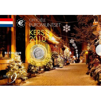 Euromince mince 8 dielna sada Holandsko 2010 (BU)