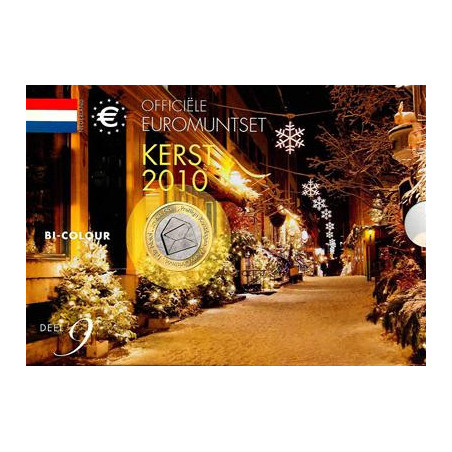 euroerme érme 8 darabos forgalmi sor Hollandia 2010 (BU)